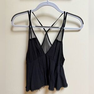 Kimchi Blue - Black Flowy Top